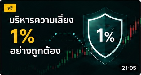 ภาพตัวอย่างบทเรียนบริหารความเสี่ยง 1 เปอร์เซ็นต์